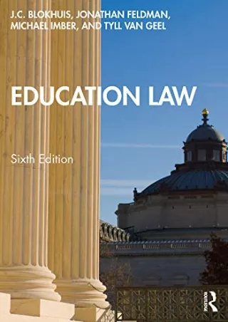 DOWNLOAD [PDF] Education Law kindle