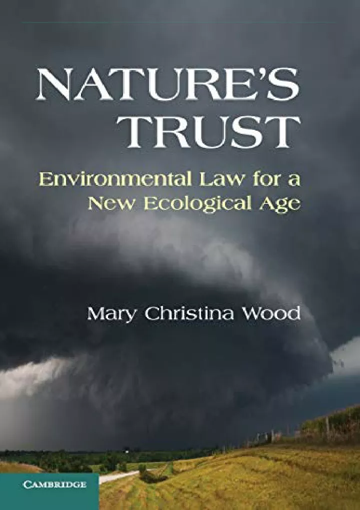 nature s trust environmental