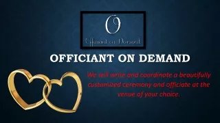 Find The Best Wedding Officiant In Chicago