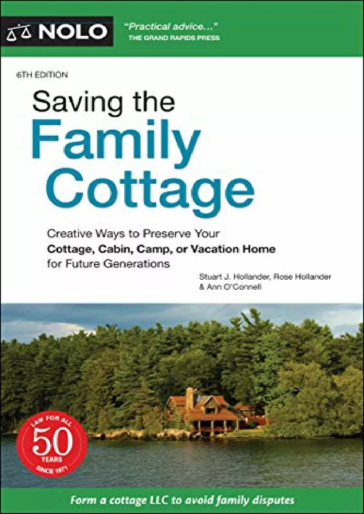 saving the family cottage creative ways