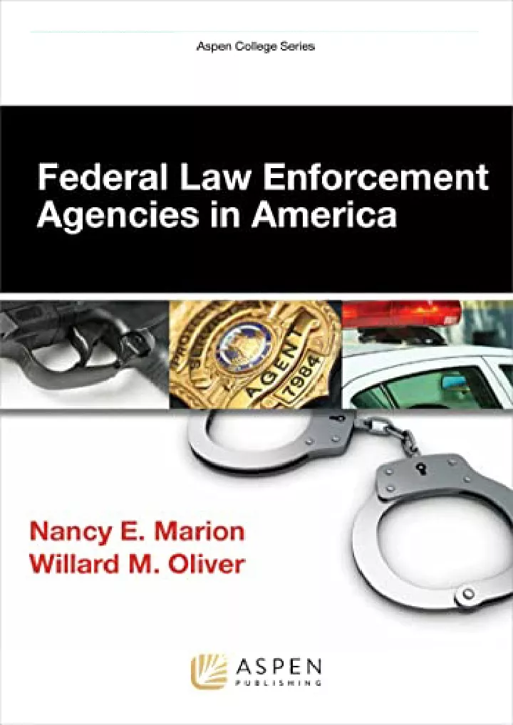 federal law enforcement agencies in america aspen
