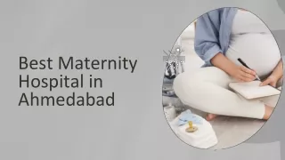 Best Maternity Hospital in Ahmedabad