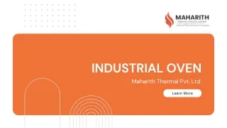 All You Need to Know About Industrial Oven