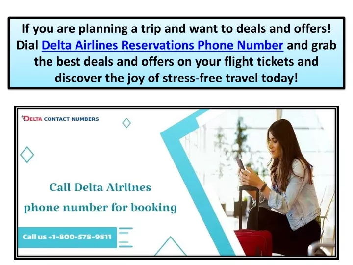 if you are planning a trip and want to deals