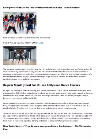 The 10 Finest Bollywood Dancing Classes In San Francisco, Ca