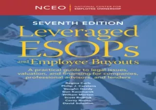 [PDF] Leveraged ESOPs and Employee Buyouts, 7th Ed Ipad