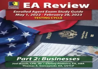 Download PassKey Learning Systems EA Review Part 2 Businesses Enrolled Agent Stu