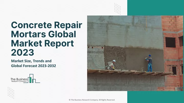 concrete repair mortars global market report 2023