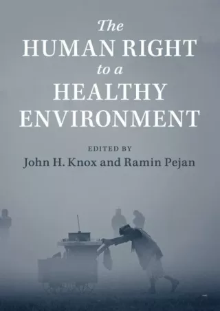 Full Pdf The Human Right to a Healthy Environment
