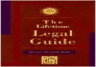 [PDF] The Lifetime Legal Guide Free