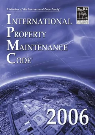 [PDF] 2006 International Property Maintenance Code (International Code Council Series)