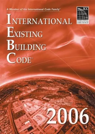 Full PDF 2006 International Existing Building Code (International Code Council Series)