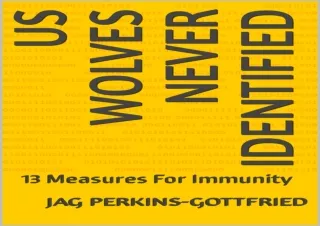 Download US Wolves Never Identified: 13 Measures For Immunity (LAST WORD M) Andr