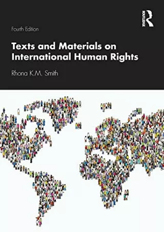 [PDF] Texts and Materials on International Human Rights