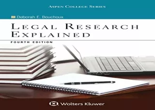 Download Legal Research Explained (Aspen College) Ipad