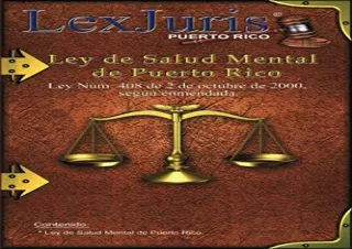 (PDF) Ley de Salud Mental de Puerto Rico.: Ley Núm. 408 de 2 de octubre de 2000,