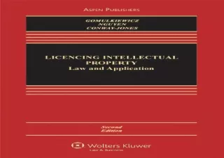 [PDF] Licensing Intellectual Property: Law & Application 2e (Aspen Casebook Seri