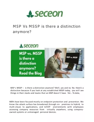 msp vs mssp is there a distinction anymore