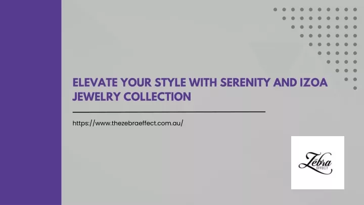 elevate your style with serenity and izoa jewelry