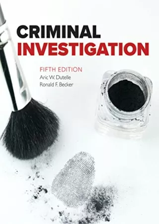 PDF/READ Criminal Investigation