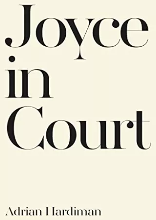 READ [PDF] Joyce in Court