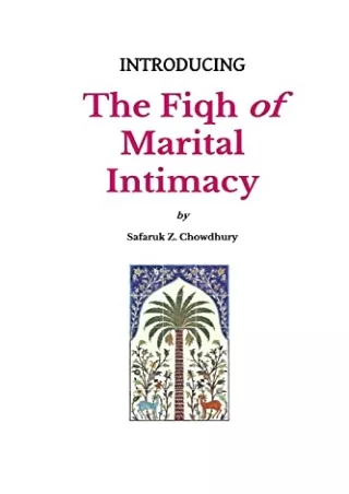 PDF/READ Introducing the Fiqh of Marital Intimacy (Introducing Fiqh Series)