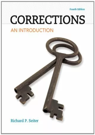 Download Book [PDF] Corrections: An Introduction (4th Edition)