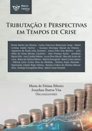 PDF_ Tributação e Perspectivas em Tempos de Crise (Portuguese Edition)