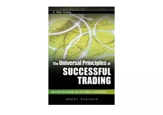 Download The Universal Principles of Successful Trading Essential Knowledge for