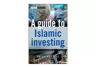 Ebook download A Guide to Islamic Investing The Wiley Finance Series  for androi