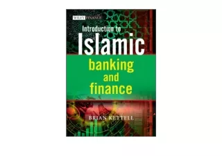 PDF read online Introduction to Islamic Banking and Finance for ipad