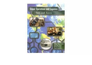 Ebook download Global Operations and Logistics Text and Cases free acces