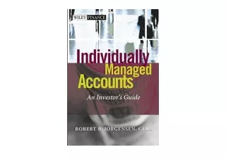 Download Individually Managed Accounts An Investor s Guide for ipad