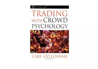 PDF read online Trading With Crowd Psychology Wiley Trading  full