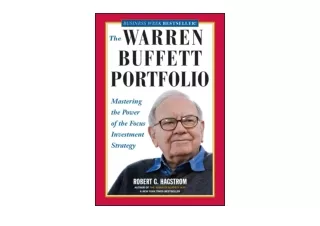 Download PDF The Warren Buffett Portfolio Mastering the Power of the Focus Inves