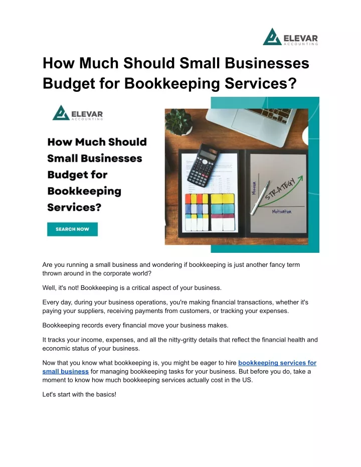 how much should small businesses budget