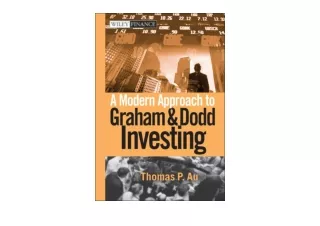 Download A Modern Approach to Graham and Dodd Investing for android