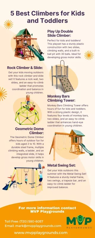5 Best Climbers for Kids and Toddlers