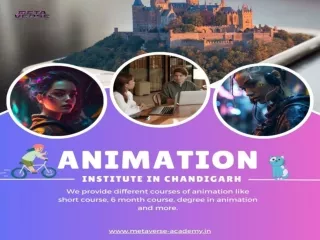 Animation institute in Chandigarh