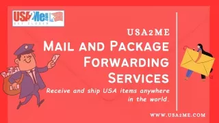 US International Mail Forwarding | USA2ME