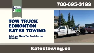 Tow Truck Edmonton - Roadside Assistance -  Kates towing