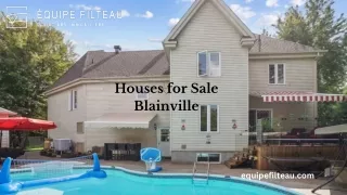 Houses for Sale Blainville