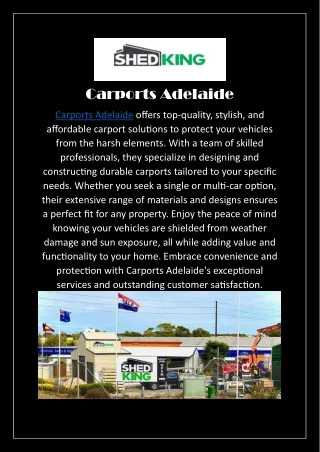Carports Adelaide