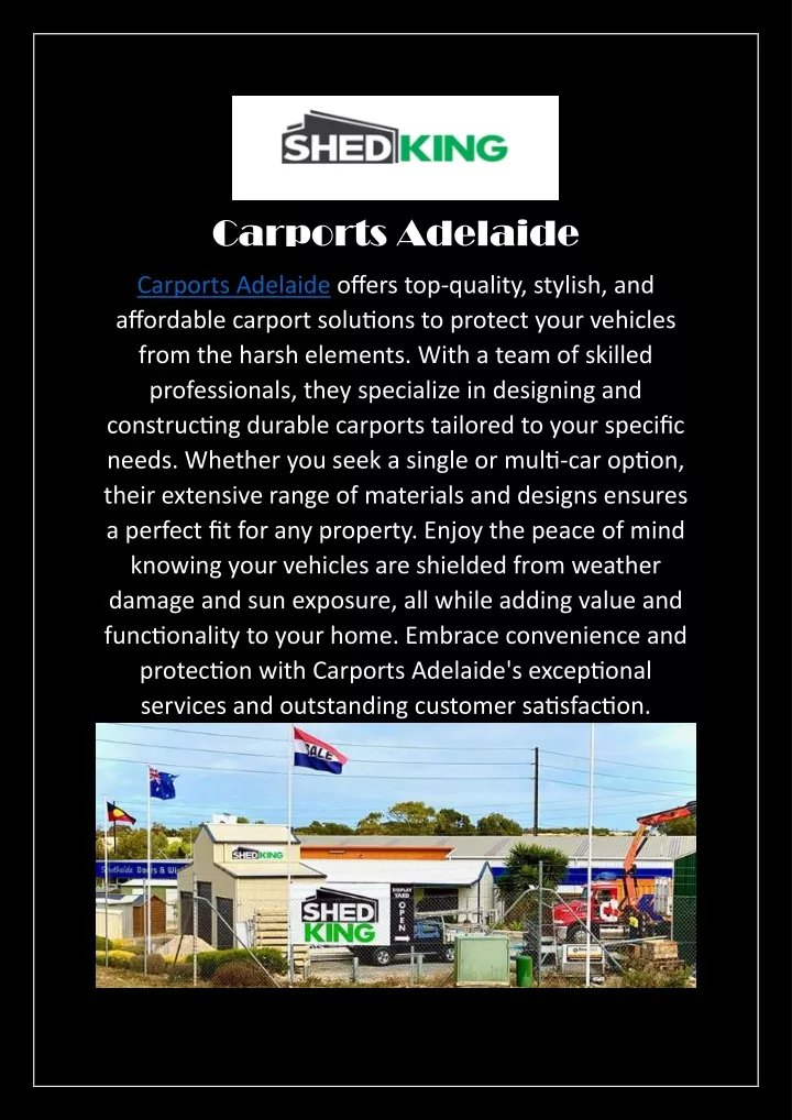 carports adelaide