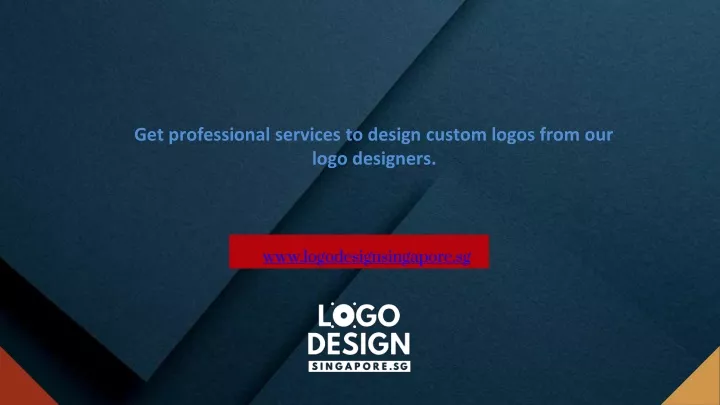 get professional services to design custom logos