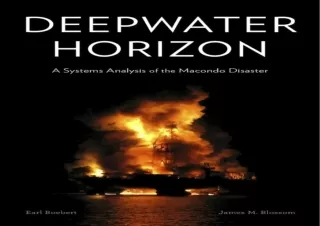READ EBOOK (PDF) Deepwater Horizon: A Systems Analysis of the Macondo Disaster
