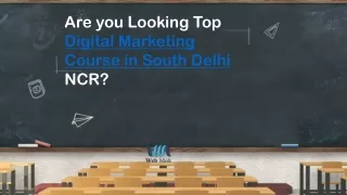 Top Digital Marketing Course in South Delhi NCR