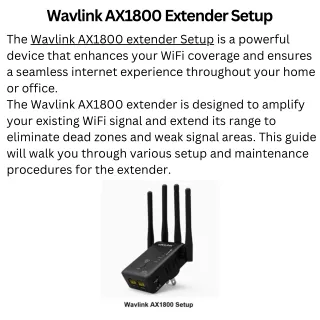 wavlink ax1800 extender setup the wavlink ax1800