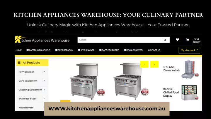 kitchen appliances warehouse your culinary partner