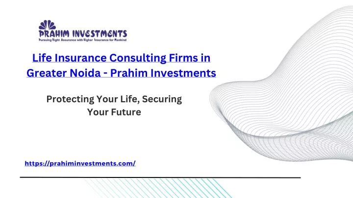 life insurance consulting firms in greater noida